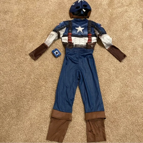 sachin and babi light blue dress The Falcon And The Winter Soldier Winter Soldier Bucky Barnes Brown Jacket  Set Halloween Cosplay Costume Set main image 0